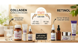 Da lão hóa nên dùng collagen hay retinol?