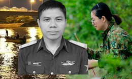 Tìm thấy thi thể Thiếu tá Trần Văn Tùng, người vợ khóc nghẹn gọi tên chồng