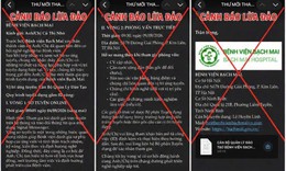 Bệnh viện Bạch Mai cảnh báo thủ đoạn lừa đảo người bệnh 'khám nhanh', 'lấy kết quả sớm'