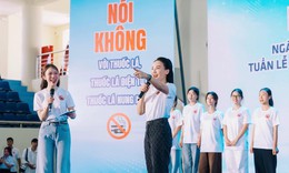 Nghệ sĩ ủng hộ cấm hút thuốc lá điện tử, thuốc lá nung nóng