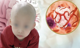 Bé trai 5 tuổi chống chọi ung thư giai đoạn cuối nửa năm không được về nhà