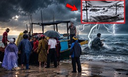 Thương tâm người đàn ông 41 tuổi bị sét đánh tử vong khi đang đánh cá