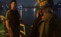 Giải cứu cô gái có ý định nhảy Hồ Tây tự tử trong đêm