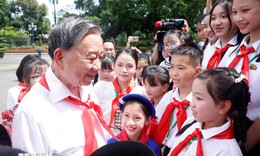 Thư của Tổng Bí thư, Chủ tịch nước Tô Lâm gửi các cháu thiếu niên, nhi đồng nhân dịp Tết Trung thu