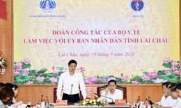 Bộ Y tế làm việc với tỉnh Lai Châu về công tác y tế
