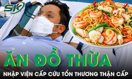 Người đàn ông 65 tuổi nhập viện cấp cứu sau khi ăn thức ăn thừa 