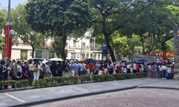 Cập nhật tình hình du khách tham quan các khu di tích quanh Hà Nội dịp Quốc khánh