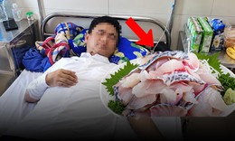 Cả nhóm 5 người cùng nhiễm sán lá gan sau bữa ăn có món gỏi cá