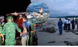 Rủ nhau tắm biển giữa trời mưa, 5 học sinh bị cuốn trôi, 1 em tử vong
