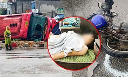 Về quê lo đám giỗ, mẹ chồng, con dâu cùng 2 cháu gặp nạn trong vụ lật xe