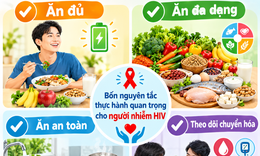 Người nhiễm HIV nên ăn thế nào để duy trì sức khỏe và hệ miễn dịch?