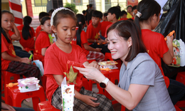 Quỹ Bảo trợ trẻ em Việt Nam thắp sáng ước mơ cho thiếu nhi xã miền núi ở PhúThọ