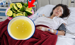 Uống 1 lít nước chanh thay nước lọc, 6 tháng sau đi khám nhận kết đắng