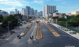 Diện mạo mới Vành đai 2,5 qua Xuân Đỉnh: Đã được thảm nhựa và thông xe kỹ thuật