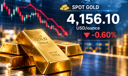 Giá vàng thế giới 1/10 giảm nhẹ