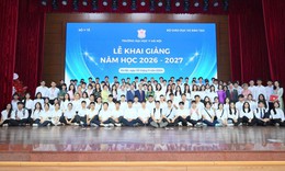 Hiệu trưởng nhắn nhủ tân sinh viên: Chăm chỉ và chủ động là 'phép màu' giúp các em thành công