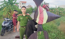 Phát hiện, thu giữ 1 vật thể lạ ảnh hưởng đến an ninh, an toàn hàng không