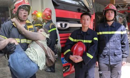 Chiến sĩ cảnh sát kể phút lao vào khói lửa cứu người trong vụ cháy khách sạn