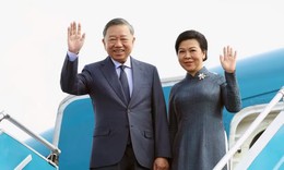 Tổng Bí thư, Chủ tịch nước Tô Lâm cùng Phu nhân lên đường thăm cấp Nhà nước tới Nga, thăm chính thức Pháp