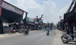 Hiện trạng mở rộng đường 70 qua Tây Mỗ, Xuân Phương