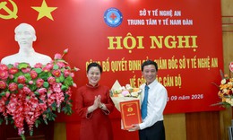 Trung tâm Y tế Nam Đàn có tân Giám đốc 