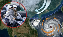 Không khí lạnh tràn về, miền Bắc chuyển mát, Biển Đông có nguy cơ xuất hiện bão