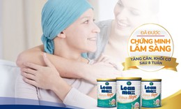 Sữa Leanmax Hope  gi&#250;p tăng c&#226;n v&#224; tăng cơ cho người ung thư sau 8 tuần