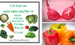 17 thực phẩm ngăn ngừa ung thư vú, giúp vòng 1 khỏe đẹp