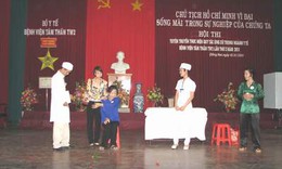 Bệnh viện T&#226;m thần TW 2 tổ chức hội thi Quy tắc ứng xử