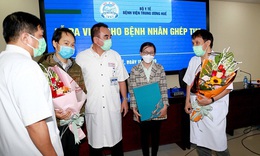 Bệnh nhân ghép tim xuyên Việt ở Bệnh viện Trung ương Huế được ra viện