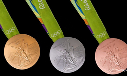 Huy chương Olympic Rio l&#224;m từ vật liệu t&#225;i chế