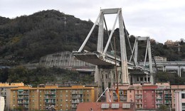 X&#226;y lại c&#226;y cầu mới ở Genoa, Italia sau vụ sập cầu