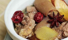 Dược thiện giúp giảm đau và khó chịu khi “xuất quân”