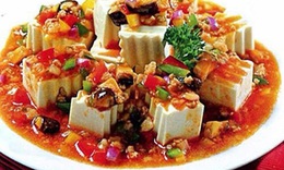 Đậu phụ sốt cay