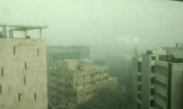 Ấn Độ: D&#226;n Delhi hốt hoảng v&#236; sương m&#249; d&#224;y đặc bất thường