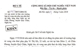 Bộ Y tế đề nghị x&#225;c minh trường hợp thai phụ tử vong sau ph&#225; thai do thầy lang thực hiện