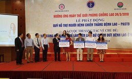 Từ 1/5, mọi người có thể ủng hộ Quỹ hỗ trợ bệnh nhân lao qua tin nhắn