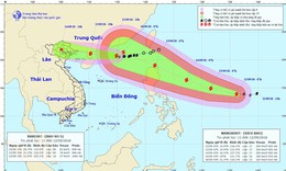 B&#227;o số 5 sẽ ảnh hưởng đến c&#225;c tỉnh ven biển từ Quảng Ninh đến Nam Định