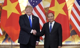 Thủ tướng Nguyễn Xu&#226;n Ph&#250;c đ&#243;n Tổng thống Hoa Kỳ Donald Trump