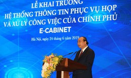 Phi&#234;n họp Ch&#237;nh phủ đầu ti&#234;n qua e- Cabinet:  Th&#224;nh vi&#234;n  vắng mặt c&#243; thể biểu quyết  th&#244;ng qua thiết bị di động