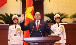 Thủ tướng Chính phủ nhiệm kỳ 2021-2026 Phạm Minh Chính tuyên thệ nhậm chức trước Quốc hội
