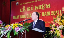 Học viện Y Dược học cổ truyền Việt Nam kỷ niệm ng&#224;y nh&#224; gi&#225;o Việt Nam