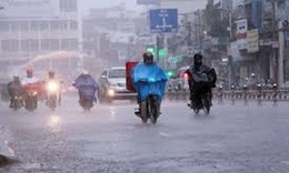 Không khí lạnh tràn về, đề phòng lốc sét và mưa đá