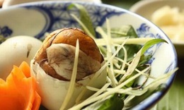 Trứng vịt lộn dưỡng huyết, ích trí, sáng mắt