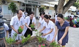 BV Bạch Mai triển khai “X&#226;y dựng bệnh viện Xanh - Sạch - Đẹp”