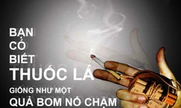 Hút thuốc lá gây ra hơn 25 căn bệnh, trong đó có nhiều loại ung thư