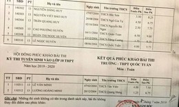 Th&#244;ng tin mới nhất vụ 8 b&#224;i thi To&#225;n bị gh&#233;p nhầm ph&#225;ch ở Hải Ph&#242;ng