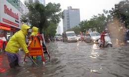 H&#224; Nội c&#242;n 16 điểm &#250;ng ngập ở nội th&#224;nh khi c&#243; mưa lớn