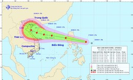 B&#227;o Podul gần Biển Đ&#244;ng đang mạnh l&#234;n, cảnh b&#225;o mưa lớn ở Bắc Bộ