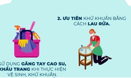 [Video] Bộ Y tế hướng dẫn vệ sinh khử khuẩn tại gia đình phòng COVID-19
